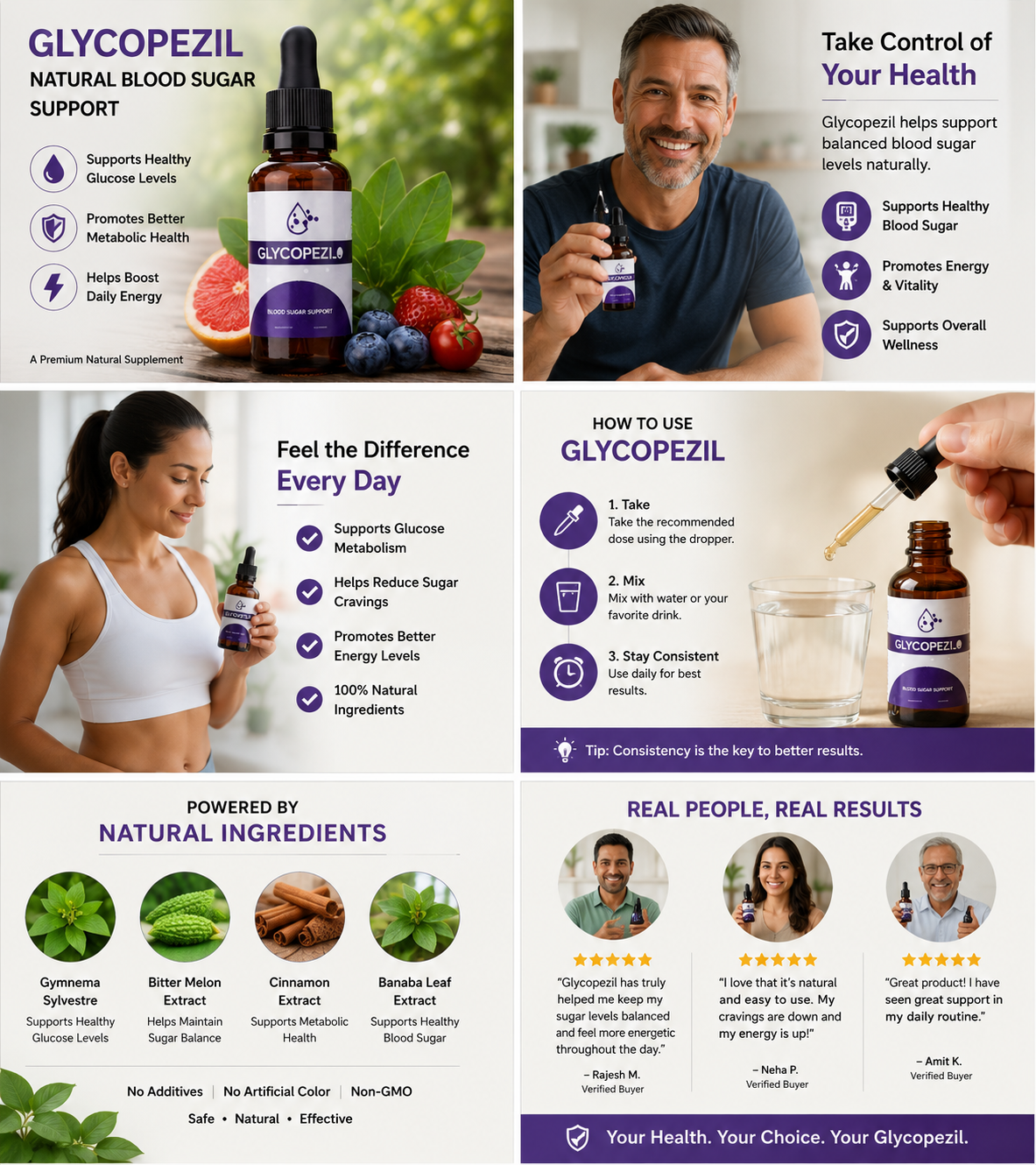 Glycopezil natural blood sugar support – benefits, ingredients and customer testimonials